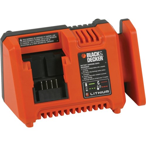 0885911282406 - BLACK+DECKER L2ACF-OPE 20V MAX LITHIUM ION FAST CHARGER