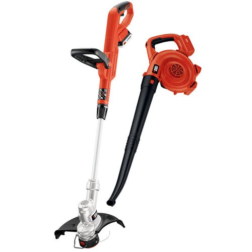 0885911350525 - BLACK & DECKER LCC300 20-VOLT MAX STRING TRIMMER AND SWEEPER LITHIUM ION COMBO KIT