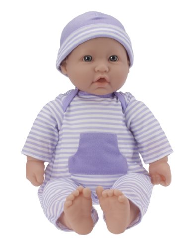 0885926810403 - JC TOYS, LA BABY 16-INCH WASHABLE SOFT BODY PURPLE PLAY DOLL - FOR CHILDREN 2 YEARS OR OLDER, DESIGNED BY BERENGUER