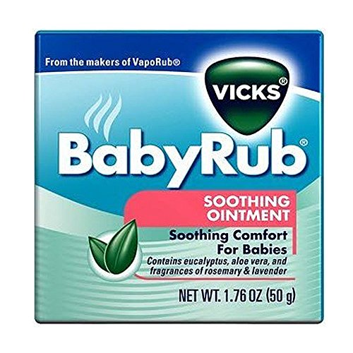 8859462133403 - VICKS BABYRUB SOOTHING OINTMENT SOOTING COMFORT FOR BABY1.76 OZ