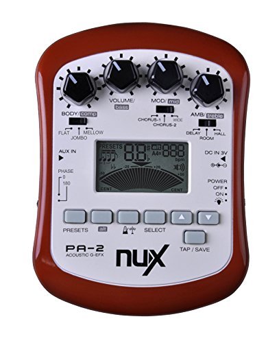 0885947401291 - NUX PA-2 EFX PORTABLE ACOUSTIC GUITAR EFFECTS PEDAL BRAND NEW