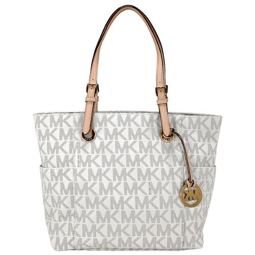 MICHAEL MICHAEL KORS SIGNATURE TOTE,VANILLA,ONE SIZE - GTIN/EAN/UPC  885949051586 - Product Details - Cosmos