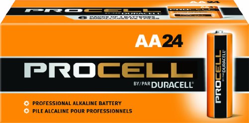 0885949711770 - DURACELL PROCELL PC1500 ALKALINE-MANGANESE DIOXIDE BATTERY, AA SIZE, 1.5V, 24 CO