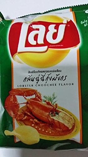 8859654122017 - NEW LAY'S POTATO CHIPS LOBSTER CHOOCHEE FLAVOR * SUPER CRUNCHY WITH SPICY SEAFOOD FLAVOUR* 52 G (PACK OF 2)