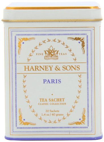 0885979281427 - HARNEY & SONS CLASSIC PARIS TEA 1.4 OZ, 40GM (20 TEA SACHETS)