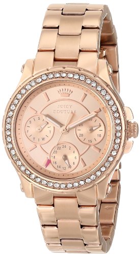0885997114479 - JUICY COUTURE PEDIGREE ROSE GOLD TONE STAINLESS STEEL WOMEN'S WATCH
