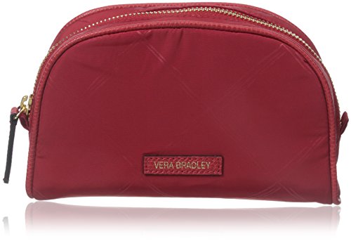 0886003315118 - VERA BRADLEY PREPPY POLY SMALL COSMETIC CASE, TANGO RED, ONE SIZE