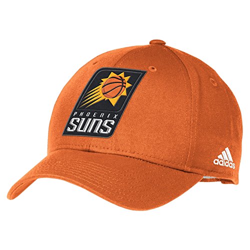 0886047627789 - NBA PHOENIX SUNS MEN'S BASICS STRUCTURED ADJUSTABLE HAT, ONE SIZE, ORANGE