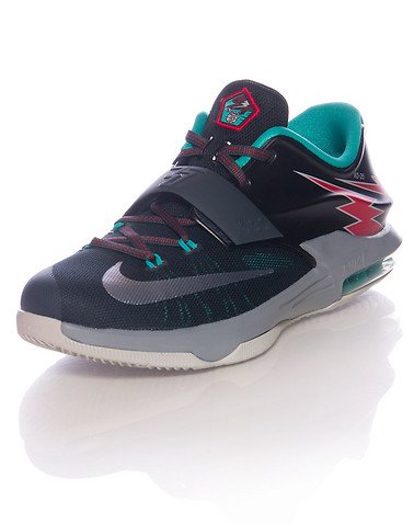 0886059600053 - NIKE KID'S KD VII GS, FLIGHT-CLSSC CHARCOAL/DOVE GREY-LIGHT RETRO-UNVR, YOUTH SIZE 5.5