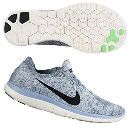0886066478393 - NIKE FREE 4.0 FLYKNIT SZ 7 WOMENS RUNNING SHOES BLUE NEW IN BOX