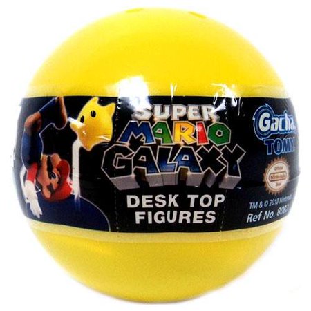 0886080080824 - SUPER MARIO GALAXY DESK TOP FIGURES SINGLE RANDOM GACHABALL
