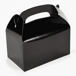 0886102044315 - DOZEN BLACK TREAT BOXES