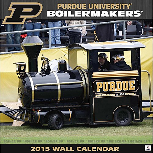 0886136122270 - TURNER PERFECT TIMING 2015 PURDUE BOILERMAKERS TEAM WALL CALENDAR, 12 X 12 INCHES