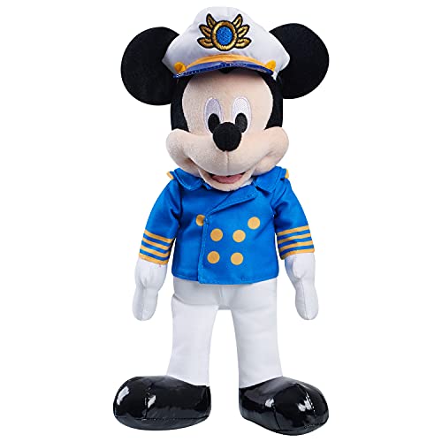 0886144101885 - JUST PLAY DISNEY CLASSICS CAPTAIN MICKEY MOUSE 13-INCH PLUSH, DISNEY CRUISE LINE KIDS TOYS, STUFFED ANIMAL, MOUSE