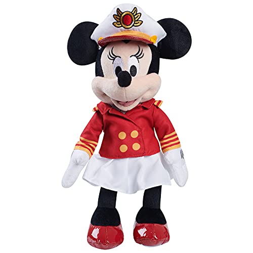 0886144101892 - JUST PLAY DISNEY CLASSICS CAPTAIN MINNIE MOUSE 12.5-INCH PLUSH, DISNEY CRUISE LINE KIDS TOYS, STUFFED ANIMAL, MOUSE