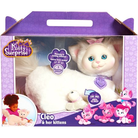 0886144420573 - JUST PLAY KITTY SURPRISE PLUSH, CLEO