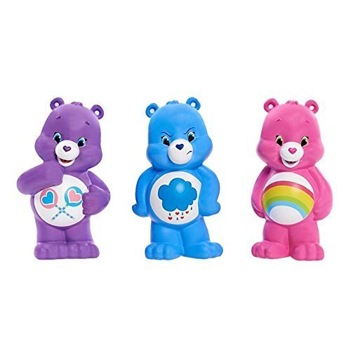 0886144433467 - JUST PLAY CARE BEARS BATH SQUIRTERS TOY (3 PACK)