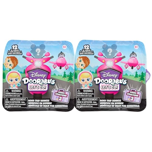 0886144448522 - JUST PLAY DOORABLES LETS GO SERIES 3 CO-PACK, COLLECTIBLE FIGURES AND VEHICLES, KIDS TOYS FOR AGES 5 UP