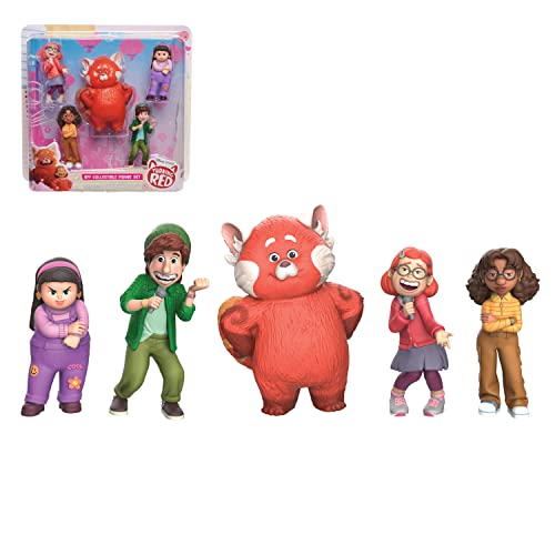 0886144966347 - JUST PLAY DISNEY AND PIXAR TURNING RED 5-PIECE BFF COLLECTIBLE FIGURE SET 3-INCHES HIGH