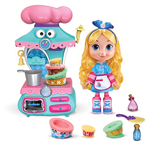 0886144985188 - JUST PLAY DISNEY JUNIOR ALICE’S WONDERLAND BAKERY ALICE DOLL & MAGIC OVEN PLAYSET, DOLL & ACCESSORIES, TOYS FOR KIDS AGES 3 AND UP