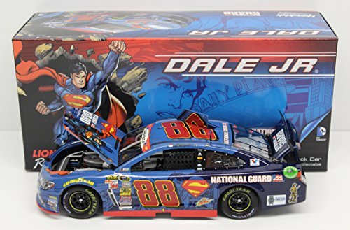 0886154071703 - LIONEL RACING DALE EARNHARDT JR #88 NATIONAL GUARD/SUPERMAN 2014 CHEVROLET SS NASCAR ARC HOTO DIECAST CAR (1:24 SCALE)