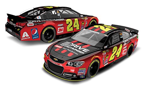 0886154076555 - LIONEL RACING C245865EHJG JEFF GORDON #24 AARP/DRIVE TO END HUNGER 2015 CHEVY SS 1:64 SCALE ARC HT OFFICIAL NASCAR DIECAST CAR