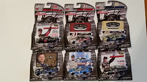 0886154104104 - RACING COLLECTABLES ~ NASCAR AUTHENTICS ~ WAVE 3 ~ FULL SET OF 6 CARS