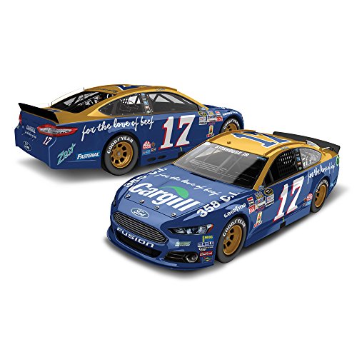 0886154104401 - LIONEL RACING RICKY STENHOUSE JR #17 CARGILL THROWBACK 2015 FORD FUSION NASCAR 1:24 SCALE DIECAST CAR