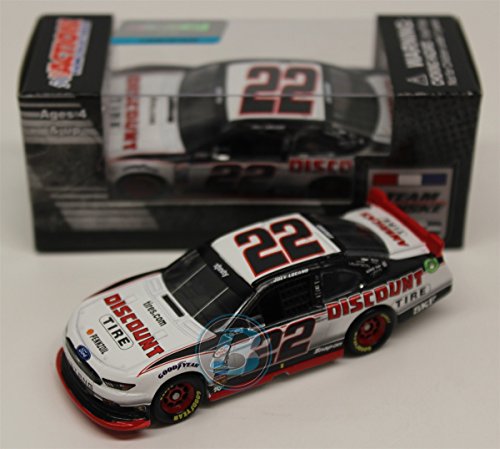 0886154105569 - LIONEL RACING JOEY LOGANO #22 DISCOUNT TIRE 2016 FORD MUSTANG NASCAR DIECAST CAR (1:64 SCALE)