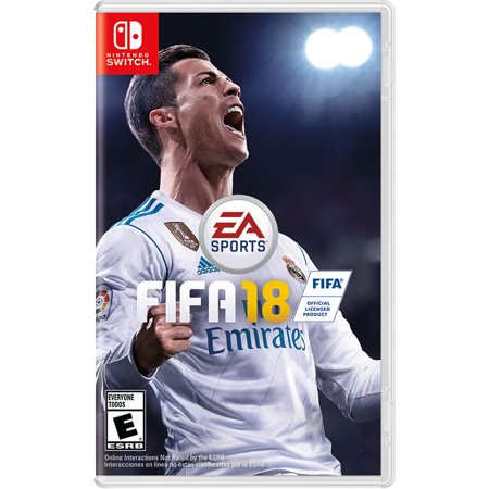 0886162314120 - FIFA 18, ELECTRONIC ARTS, NINTENDO SWITCH, REFURBISHED/PREOWNED