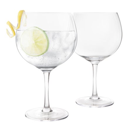 0886245010024 - FINAL TOUCH CRYSTAL GIN GLASS, SET OF 2