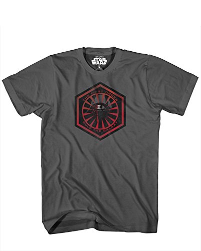 0886349623854 - STAR WARS MEN'S EPISODE VII THE NEW FEAR T-SHIRT, CHARCOAL, XX-LARGE