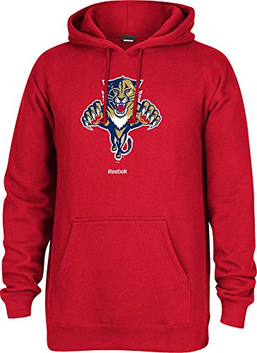 0886411783561 - NHL FLORIDA PANTHERS MEN'S JERSEY CREST PULLOVER HOODIE, LARGE, RED