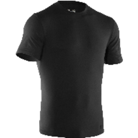 0886450928862 - UNDER ARMOUR MEN'S TACTICAL CHARGED COTTON, BLACK/NONE, LARGE