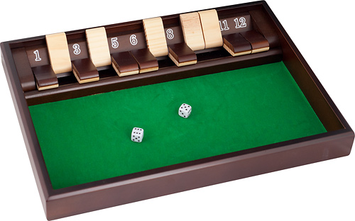 0886511001817 - SHUT THE BOX WITH 12 NUMBERS AND DICE
