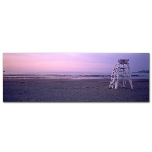 0886511005983 - TRADEMARK FINE ART BEACH CHAIR BY PRESTON CANVAS WALL ART, 14X47-INCH