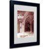 0886511295964 - TRADEMARK FINE ART MUSEE DE CLUNY MATTED FRAMED ART BY KATHY YATES, BLACK FRAME