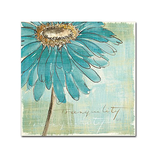0886511575462 - TRADEMARK FINE ART SPA DAISIES III BY CHRIS PASCHKE WALL DECOR, 35 BY 35-INCH