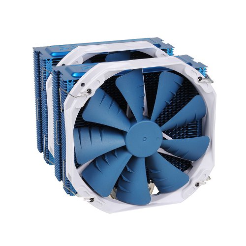 0886523000013 - PHANTEKS PH-TC14PE_BL 5 X?8MM DUAL HEAT-PIPES DUAL 140MM PREMIUM FANS AND QUIET CPU COOLER WITH PATENTED P.A.T.S COATING