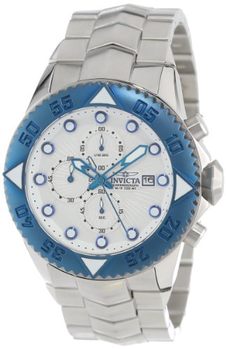 0886678140541 - INVICTA MEN'S 13103 PRO DIVER CHRONOGRAPH SILVER TEXTURED DIAL STAINLESS STEEL WATCH