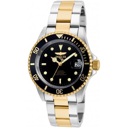 0886678183227 - INVICTA MEN'S 8927OB PRO DIVER 18K GOLD ION-PLATED AND STAINLESS STEEL WATCH