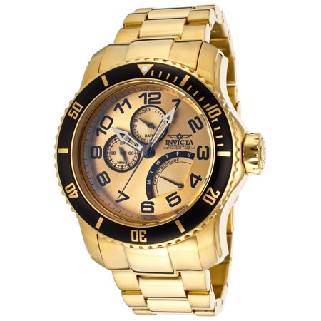 0886678188598 - INVICTA MEN'S 15343 PRO DIVER 18K GOLD ION-PLATED STAINLESS STEEL WATCH