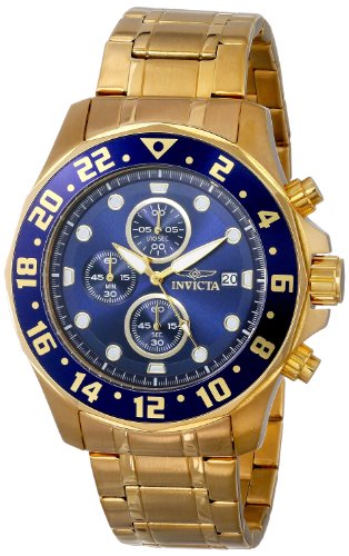0886678196609 - INVICTA MEN'S 15942 SPECIALTY 18K GOLD ION-PLATED STAINLESS STEEL BRACELET WAT