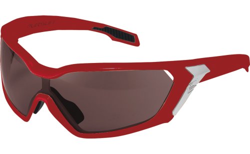 0886687736780 - SCOTT USA PURSUIT SUNGLASS (RED METAL FRAME WITH BROWN OPTIVIEW LENS)