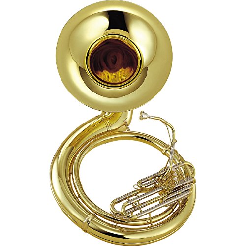 0886830541032 - YAMAHA YSH-411WC SERIES BRASS BBB LACQUER SOUSAPHONE WITH HARD CASE