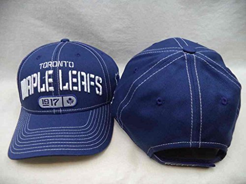 0886836713600 - NHL TORONTO MAPLE LEAFS MEN'S GOAL STRUCTURED ADJUSTABLE CAP, ONE SIZE, BLUE