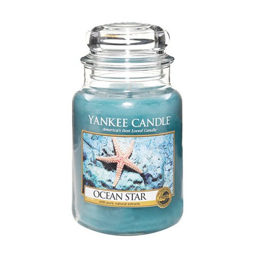 0886860067441 - YANKEE CANDLE OCEAN STAR 22-OUNCE JAR CANDLE, LARGE