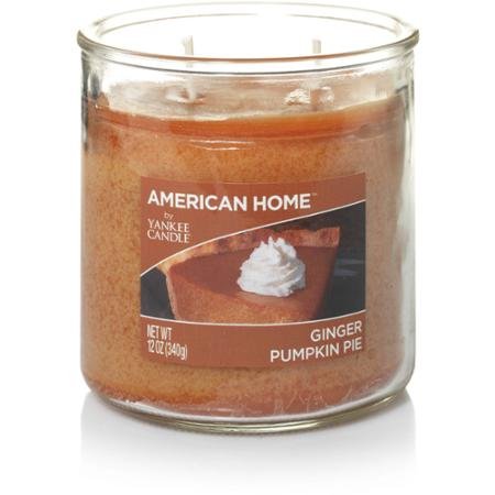 0886860242299 - GINGER PUMPKIN PIE SCENTED CANDLE, FROM THE AMERICAN HOME COLLECTION BY YANKEE CANDLE