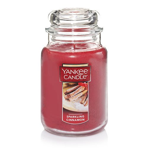0886860617332 - YANKEE CANDLE COMPANY SPARKLING CINNAMON LARGE JAR CANDLE