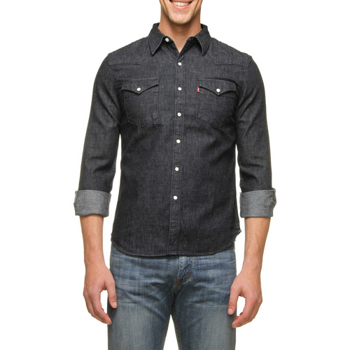 0886878840548 - CAMISA JEANS LEVI'S BARSTOW WESTERN